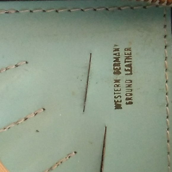 VINTAGE Manicure, Sewing & Grooming Travel Kit Leather Case WEST GERMANY 🇩🇪 - Picture 7 of 15